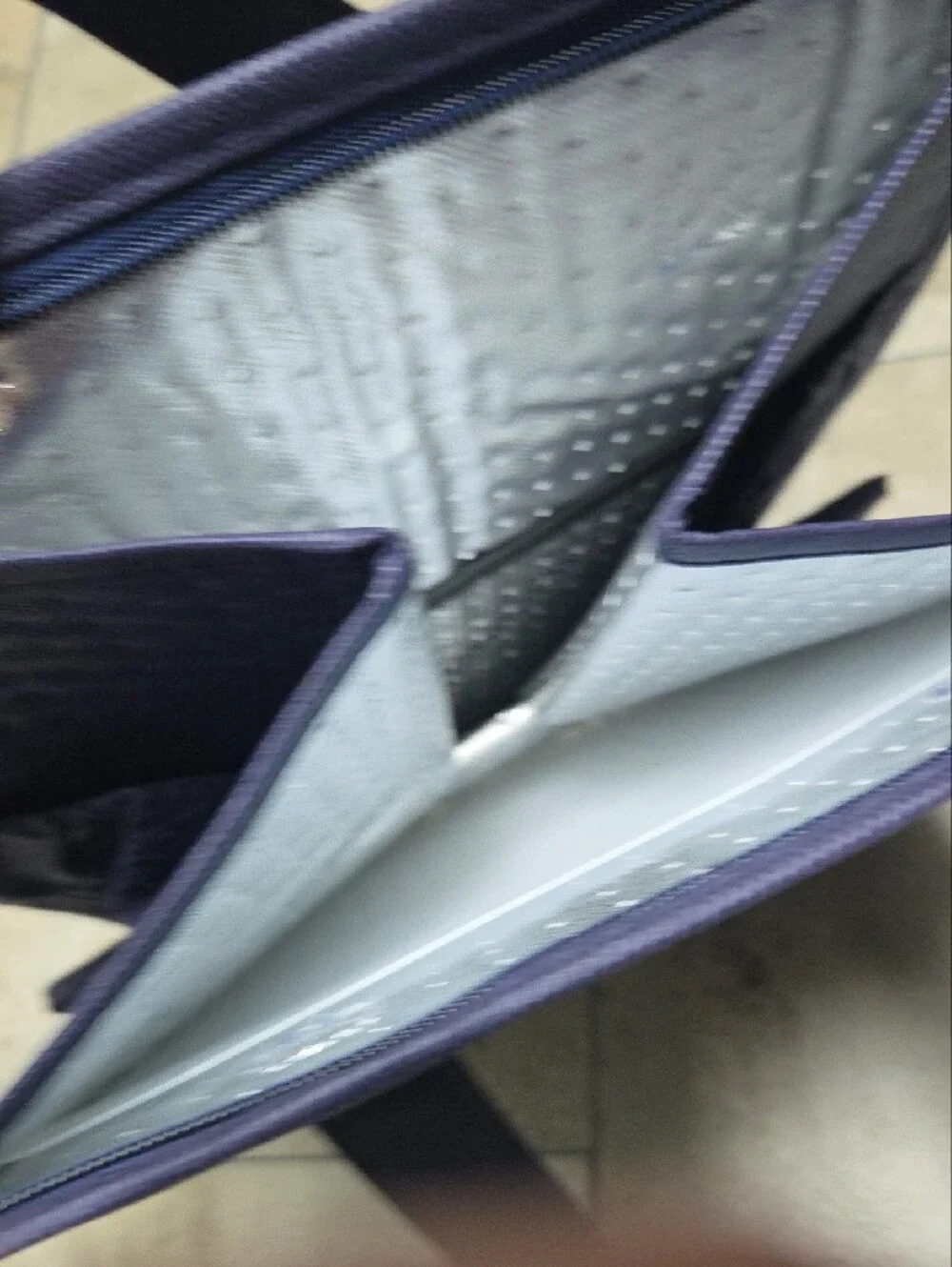 New Navy Reusable Tote Bag